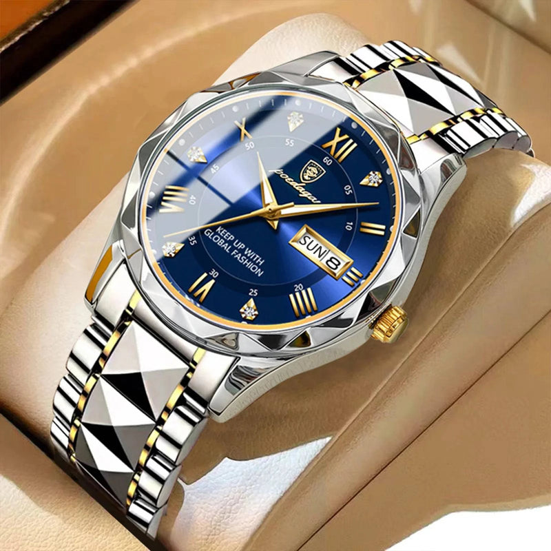 Relógio Masculino de Luxo Poedagar Feito em Aço Inox - Zellum
