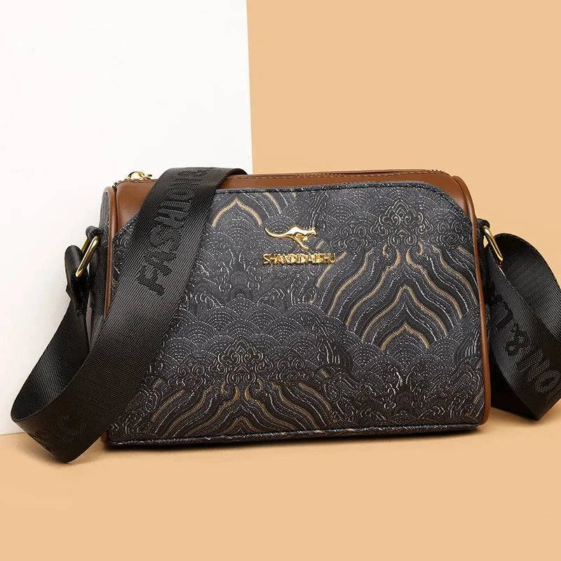 Sholder Bag Feminina de Couro - Zellum