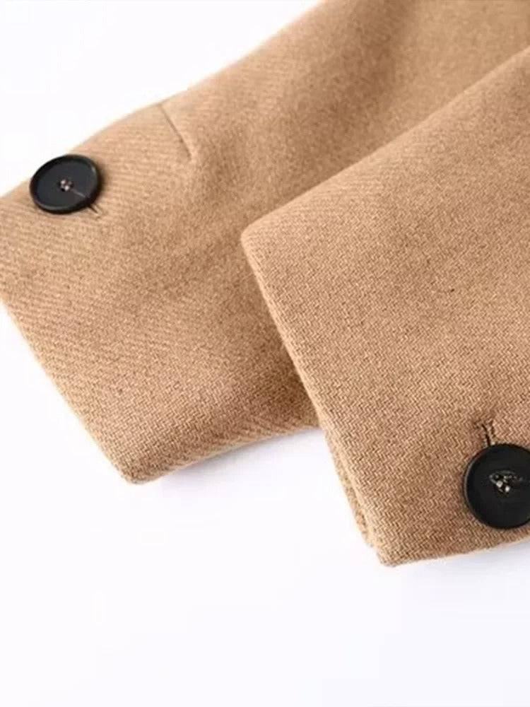 Sobretudo Feminino Longo com Cinto - Zellum