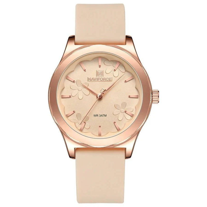Relógio Feminino Naviforce Floral Rosé - Zellum