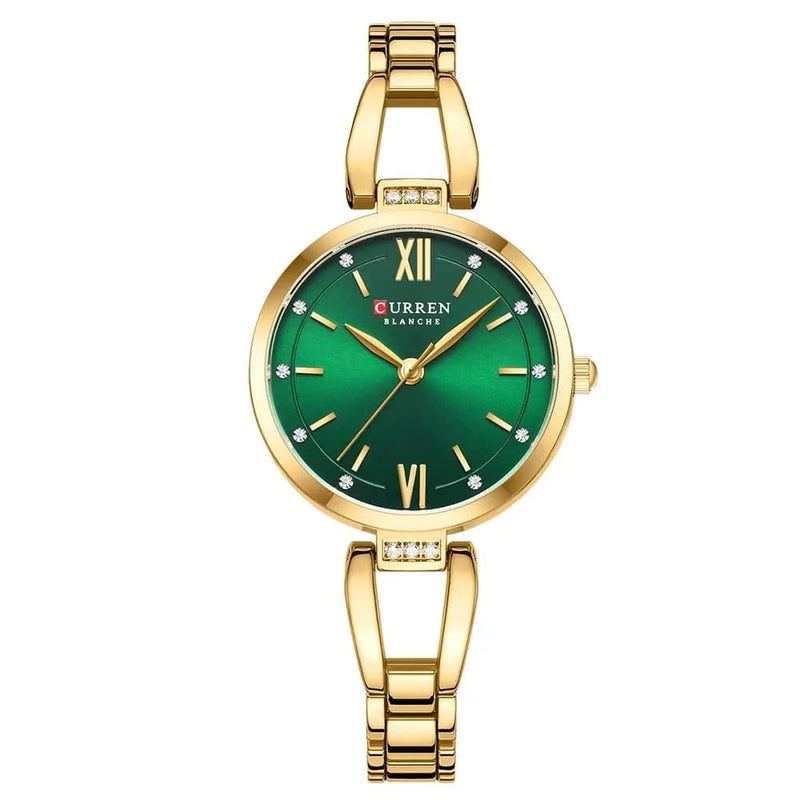 Relógio Feminino de Luxo Curren Feito em Aço Inox - Zellum