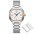 Relógio Feminino Naviforce Lux Sapphire Prata Dourado - Zellum