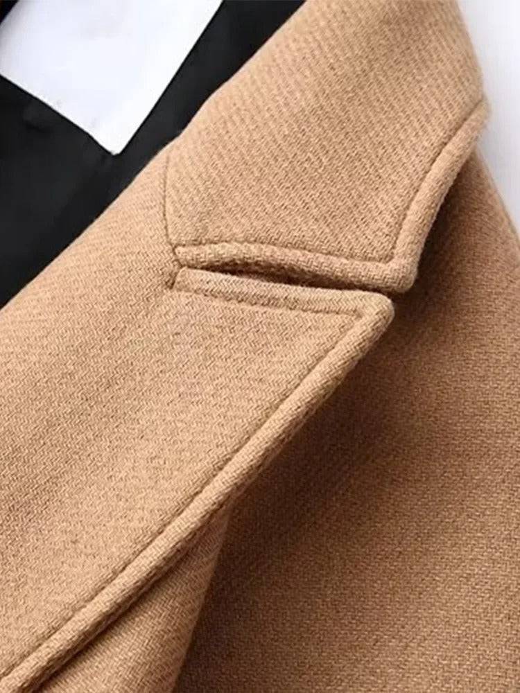 Sobretudo Feminino Longo com Cinto - Zellum