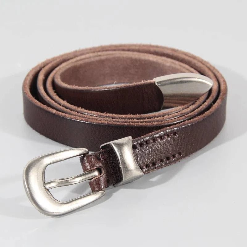 Cinto Feminino Estilizado em Couro - Zellum