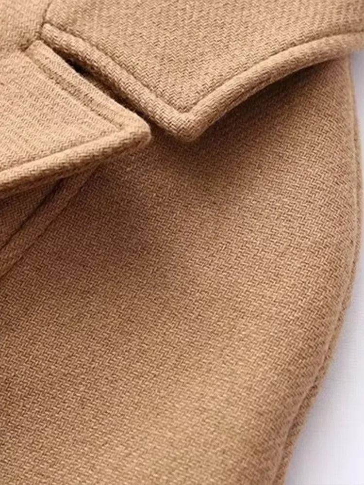 Sobretudo Feminino Longo com Cinto - Zellum