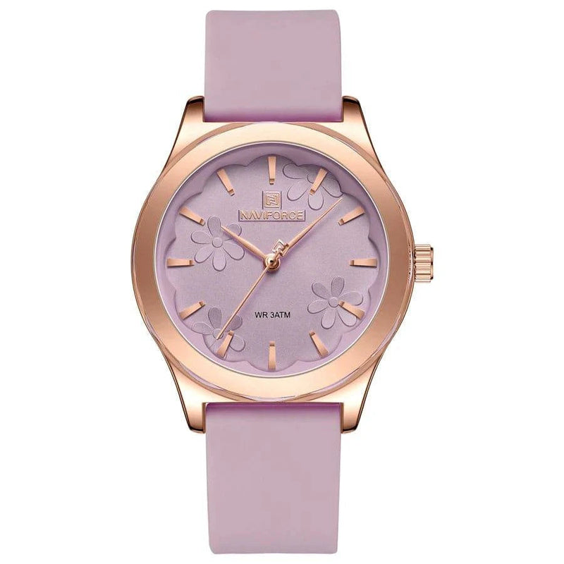 Relógio Feminino Naviforce Floral Rosé - Zellum