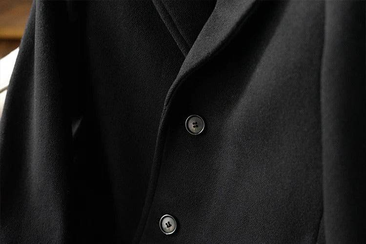 Sobretudo Social Longo Masculino com Tecido Premium Elite - Zellum