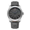 Relógio Masculino NaviForce Com Pulseira de Couro Preto - Zellum