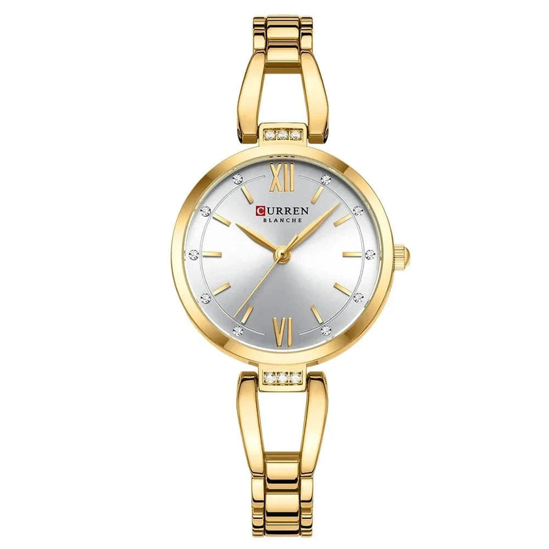 Relógio Feminino de Luxo Curren Feito em Aço Inox - Zellum
