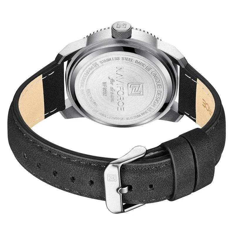 Relógio Masculino NaviForce Com Pulseira de Couro - Zellum
