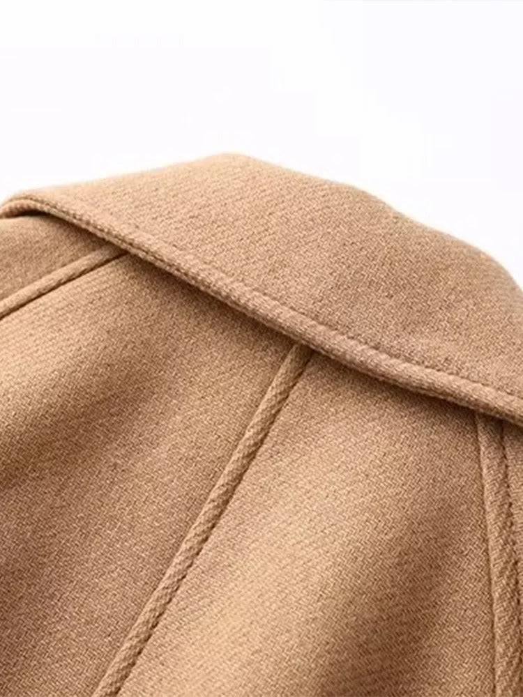 Sobretudo Feminino Longo com Cinto - Zellum