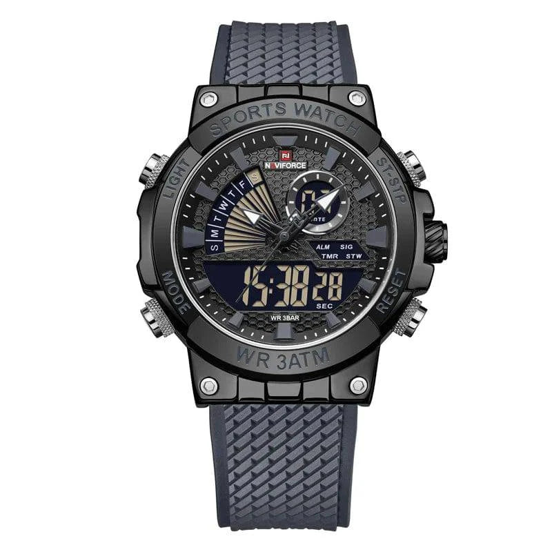 Relógio Masculino Casual NaviForce Preto - Zellum