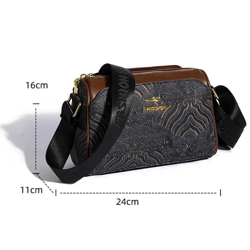 Sholder Bag Feminina de Couro - Zellum