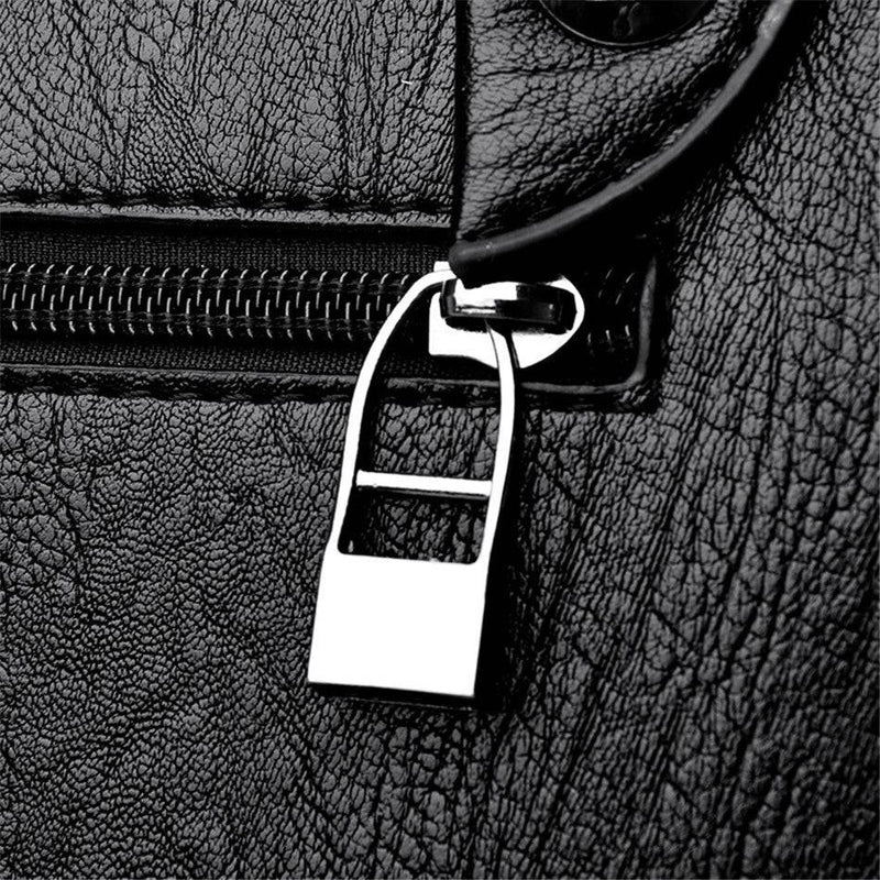 "Bolsa feminina de couro crossbody em tom neutro Allure."
