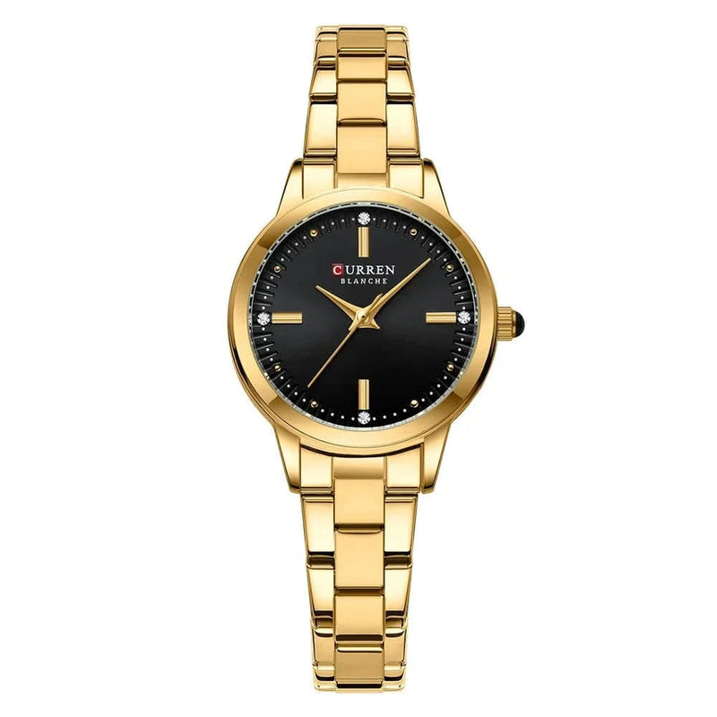 Relógio Feminino Luxo Bicolor Curren Blanche - Zellum
