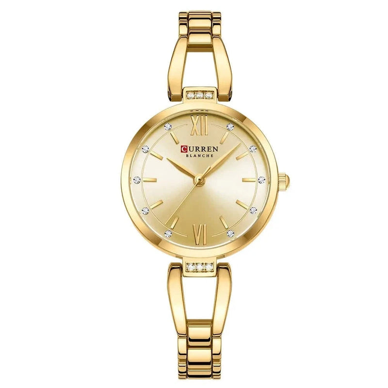 Relógio Feminino de Luxo Curren Feito em Aço Inox - Zellum