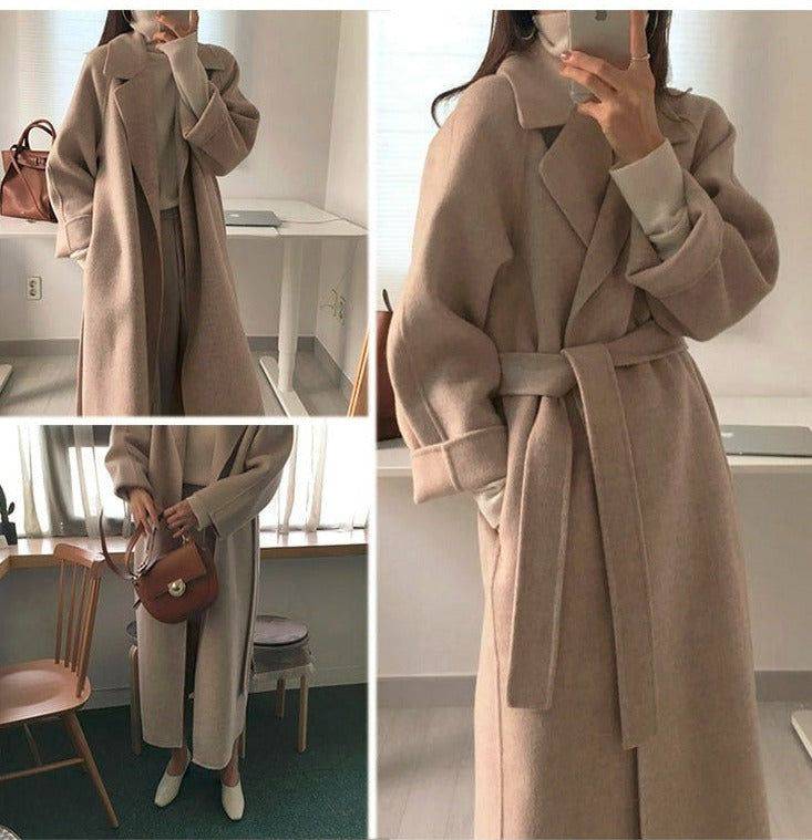 Sobretudo Feminino Longo Retrô - Zellum