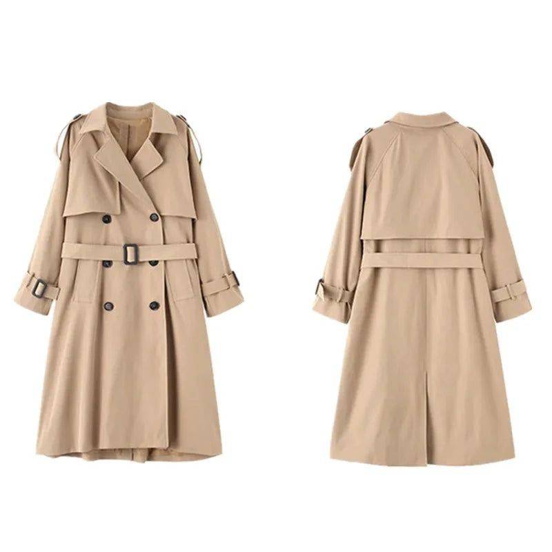 Sobretudo Longo Feminino Retrô - Zellum