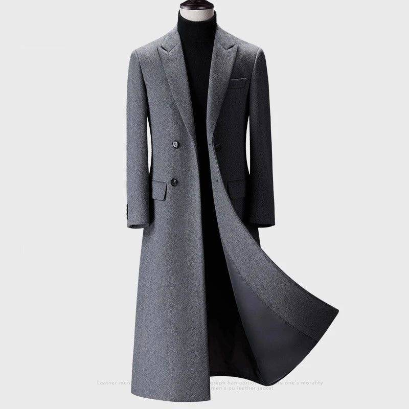 Sobretudo Masculino Longo Eternal Com Tecido Premium - Zellum
