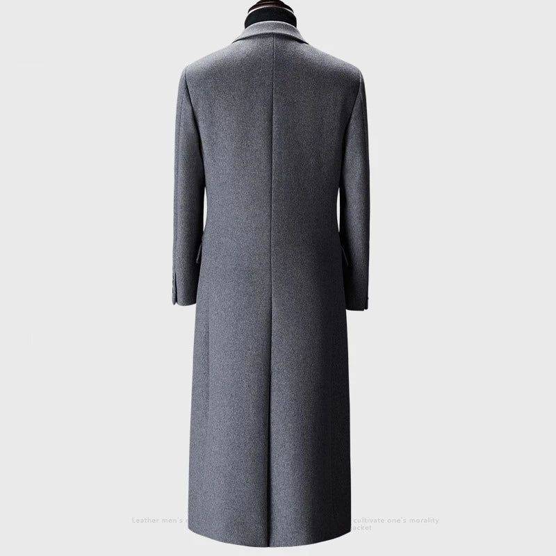 Sobretudo Masculino Longo Eternal Com Tecido Premium - Zellum