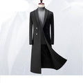 Sobretudo Masculino Longo Eternal Com Tecido Premium Preto - Zellum
