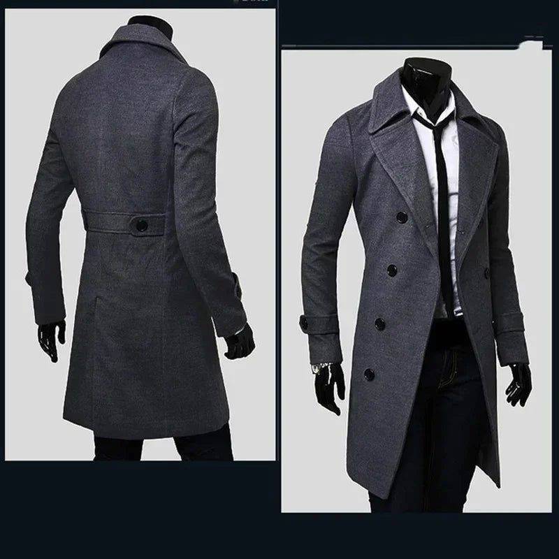 Sobretudo Masculino Longo Ômega - Zellum