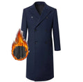 Sobretudo Masculino Longo Refined Azul Marinho - Zellum