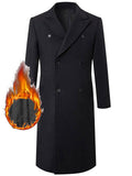 Sobretudo Masculino Longo Refined Preto - Zellum