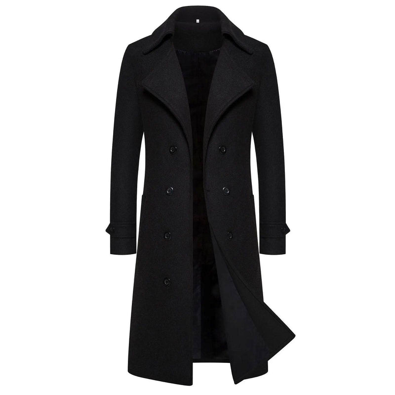 Sobretudo Masculino Longo Timeless Preto - Zellum
