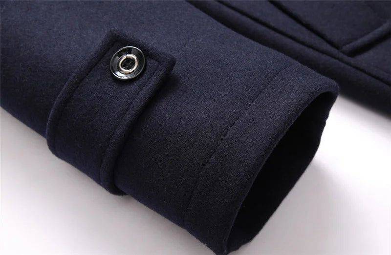 Sobretudo Masculino Moderno Casual Para Frio - Zellum