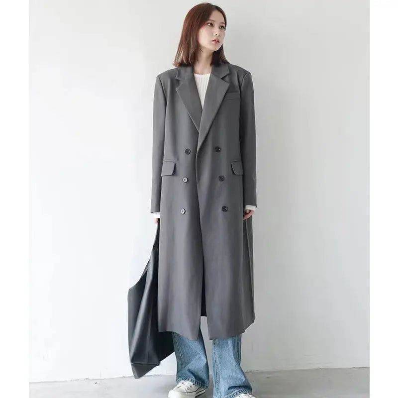 Sobretudo Social Longo Feminino - Zellum