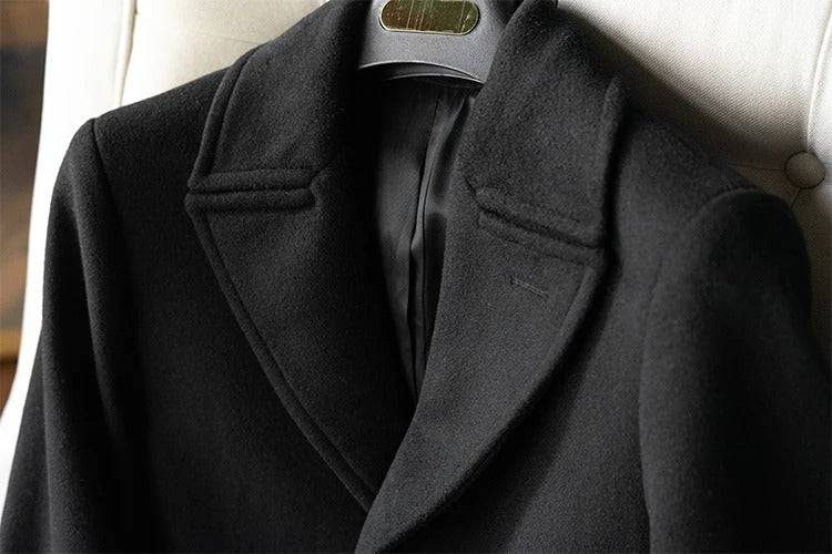 Sobretudo Social Longo Masculino com Tecido Premium Elite - Zellum