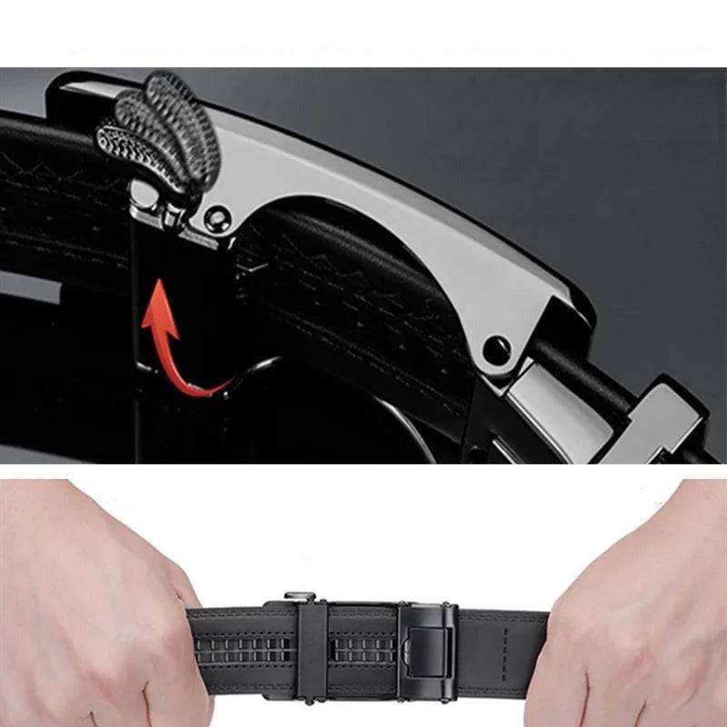 Cinto de Couro Masculino Classic - Zellum
